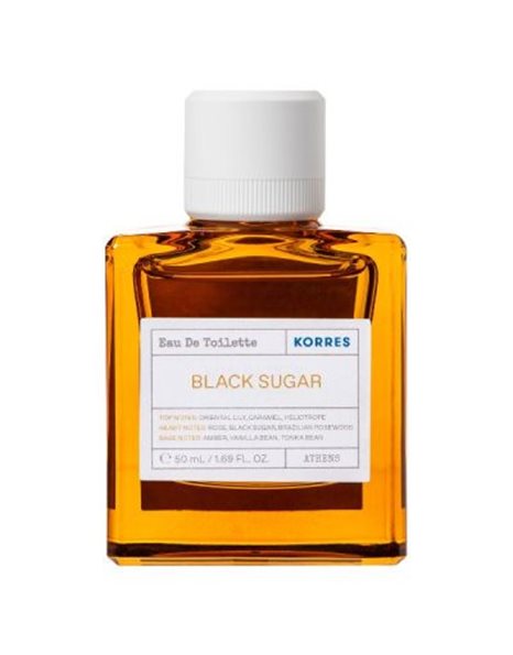 Korres Set Spread Joy Black Sugar Eau De Toilette 50 ml + Αρωματικό Αφρόλουτρο 250 ml
