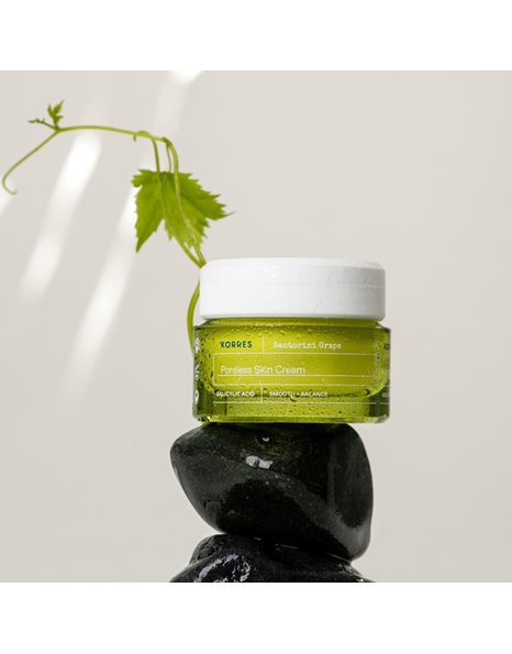 Korres Santorini Grape Poreless Skin Cream Κρέμα-Τζελ για Σύσφιξη Πόρων 40 ml