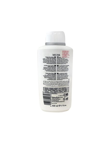 Bettina Barty Musk Ενυδατική Lotion Σώματος και Χεριών  500ml