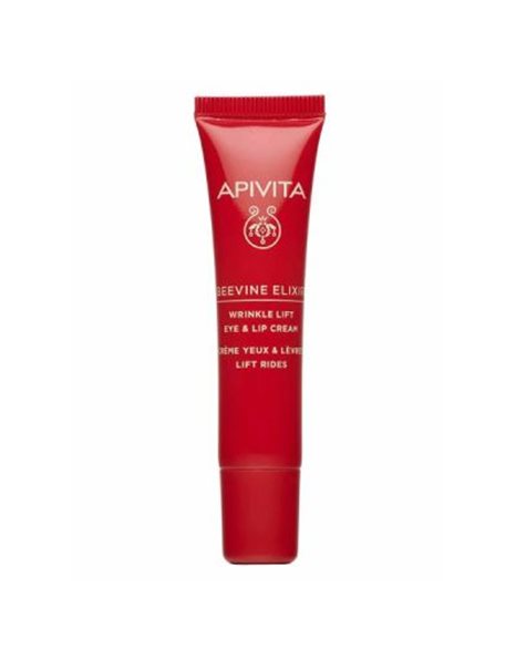 Apivita Beevine Elixir Wrinkle Lift Eye & Lip Cream Αντιρυτιδική Κρέμα Lifting για Μάτια & Χείλη15ml