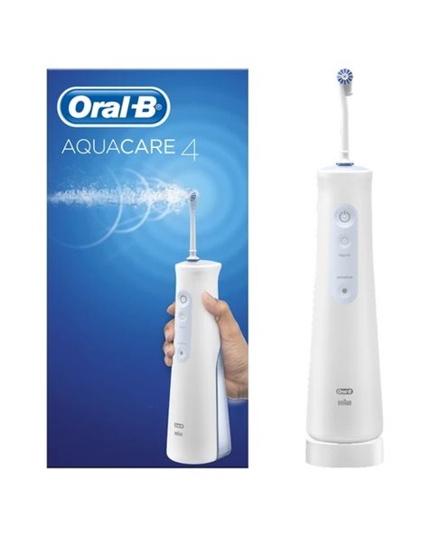 Oral-B Aquacare 4 Oxyjet ,Ηλεκτρική Οδοντόβουρτσα με Καινοτόμο Σύστημα Καθαρισμού , 1Τμχ