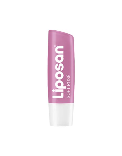 Liposan Soft Rose Lip Balm Περιποίησης Χειλιών με Απαλό Ροζ Χρώμα 4.8 g