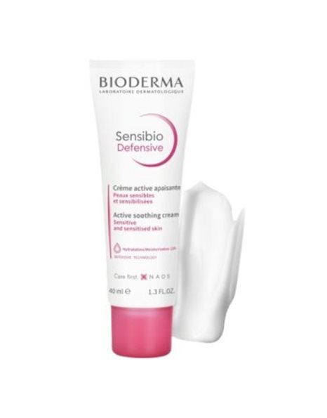 Bioderma Sensibio Defensive Light Active Soothing Cream Καταπραυντική Κρέμα Ελαφριάς Υφής, 40ml