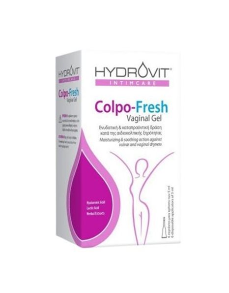 Hydrovit Intimcare Colpo-Fresh Vaginal Gel 6 περιέκτες x 5 ml