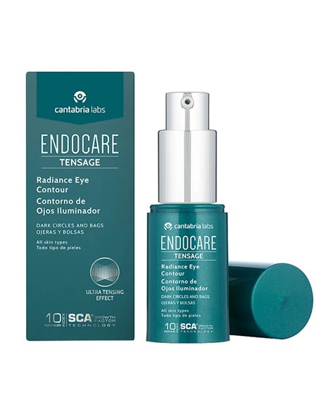 Endocare Tensage Radiance Eye Contour Ορός Ματιών για Άμεση Λάμψη 15ml
