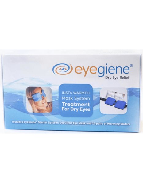 Eyegine Θερμαντική Μάσκα 1 Τεμάχιο & 10 Ζευγάρια Θερμαντικές Μονάδες μιας Χρήσης