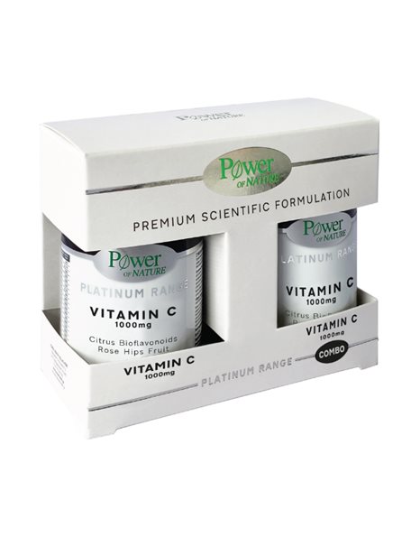 Power Health PROMO PACK Platinum Range Vitamin C 1000mg 30tabs & Vitamin C 1000mg 30tabs.