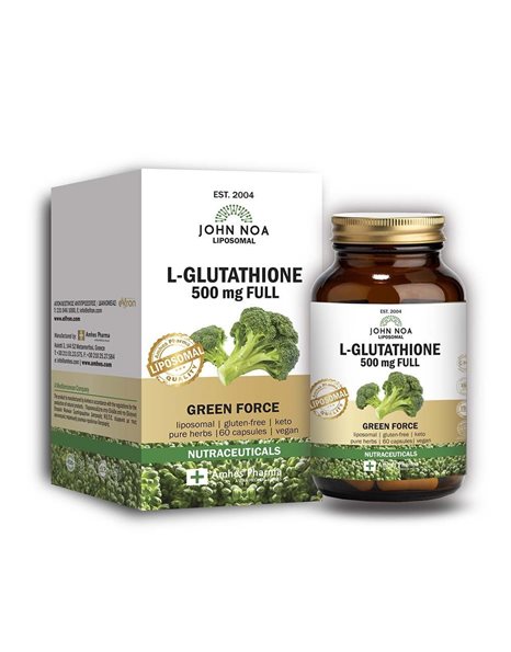 John Noa L-Glutathione 500mg 60 κάψουλες 1τμχ