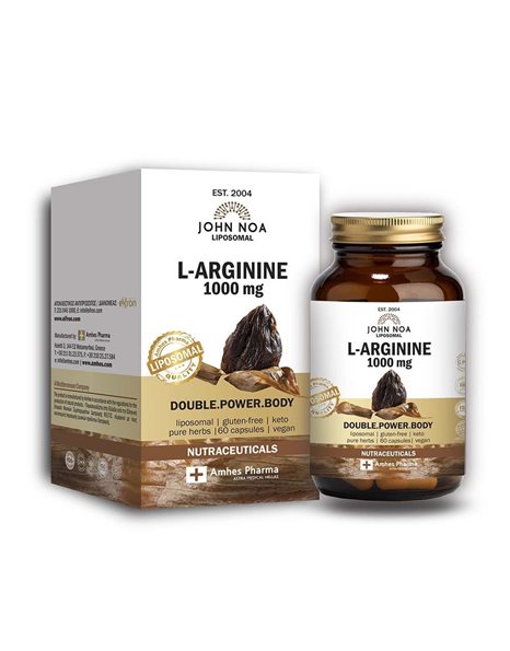 John Noa L-Arginine 1000mg Λιποσωμιακό 60 Κάψουλες