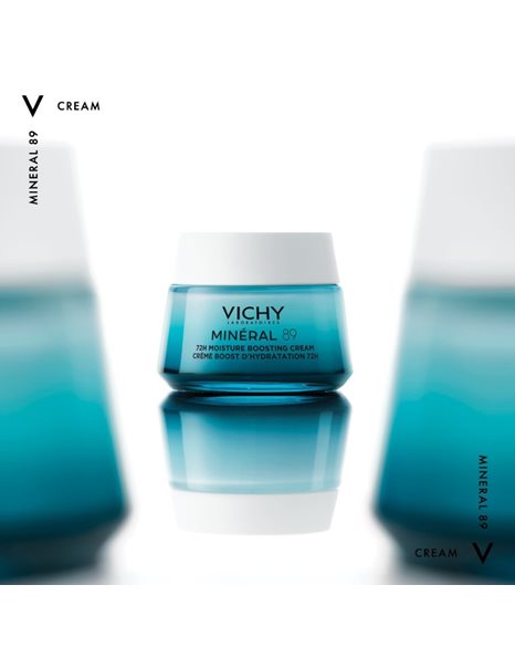 Vichy Mineral 89 72h Moisture Boosting Cream Ενυδατική Κρέμα Προσώπου 50ml+Δώρο Purete Thermale100ml
