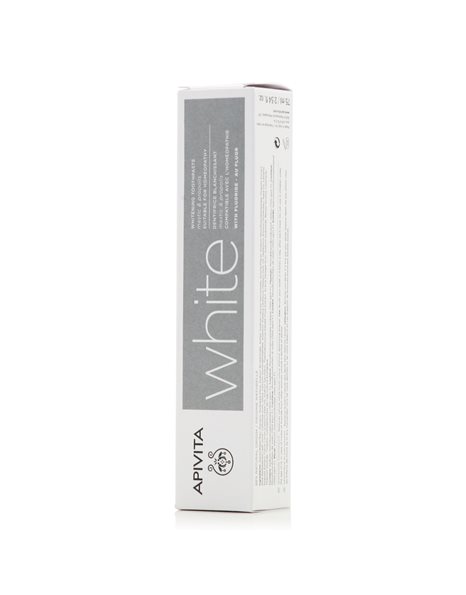 Apivita White Λευκαντική Οδοντόπαστα με Μαστίχα & Πρόπολη,75ml