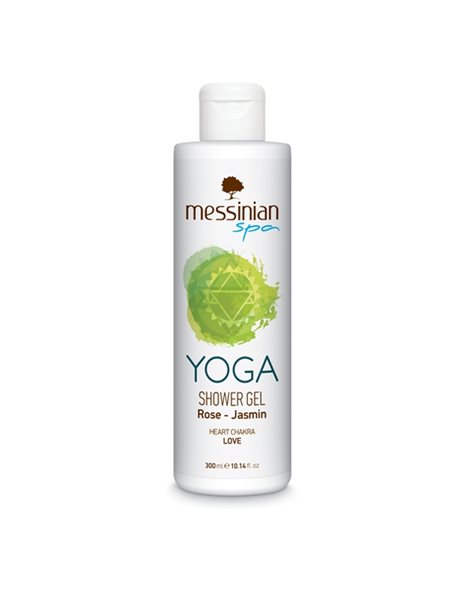 Messinian Spa Set Yoga Shower Gel Rose - Jasmin Αφρόλουτρο 300ml & Γαλάκτωμα Σώματος 300ml