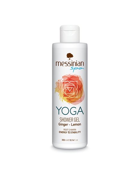 Messinian Spa Yoga Set Ginger-Lemon Αφρόλουτρο 300ml & Γαλάκτωμα Σώματος 300ml