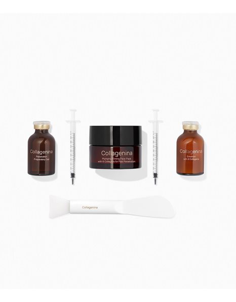 Collagenina Face Pack Grade 3 Σετ Αγωγής Προσώπου για Άμεση Σύσφιξη & Ελαστικότητα 14 Ημερών
