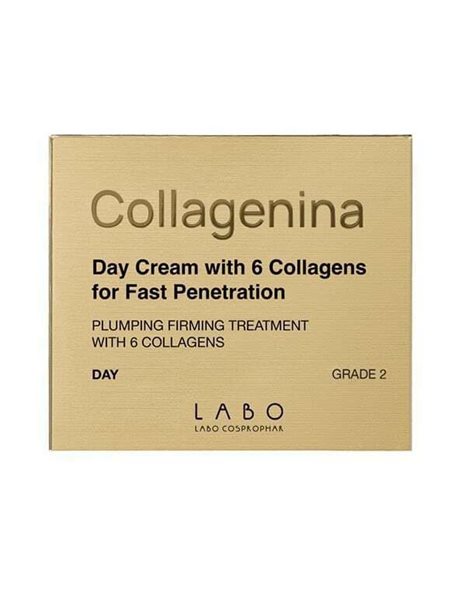 Labo Collagenina Day Cream Grade 2 Κρέμα Ημέρας Προσώπου με 6 Μόρια Κολλαγόνου, 50ml