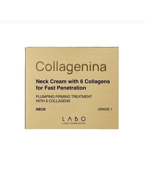 Labo Collagenina Neck Cream Grade 1 Κρέμα Λαιμού με 6 Μόρια Κολλαγόνου, 50ml