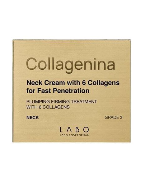 Labo Collagenina Neck Cream Grade 3 Κρέμα Λαιμού με 6 Μόρια Κολλαγόνου, 50ml