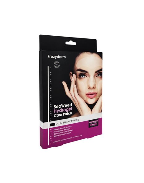 Frezyderm Seaweed Hydrogel Care Patch Μάσκα Υδρογέλης Για Το Πρόσωπο 10 επιθέματα