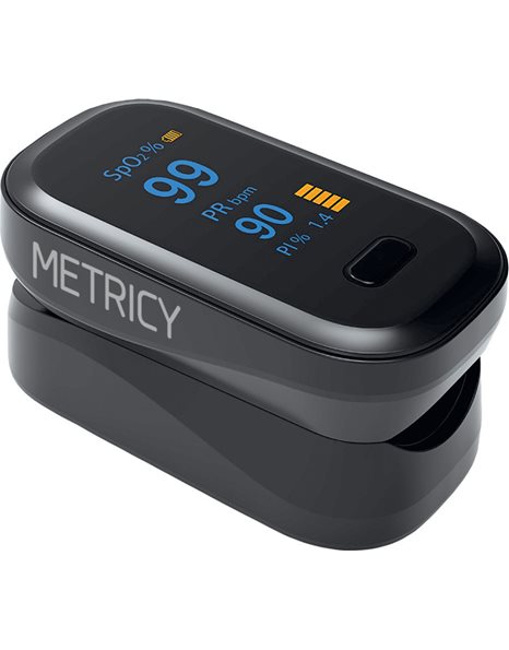 Metricy OxyPlus Pulse Oximeter YK-80B Ηλεκτρονικό Παλμικό Οξύμετρο Δακτύλου 1 τμχ