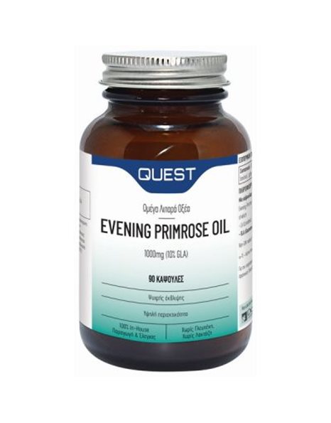 Quest Evening Primrose Oil 10% GLA 90 κάψουλες