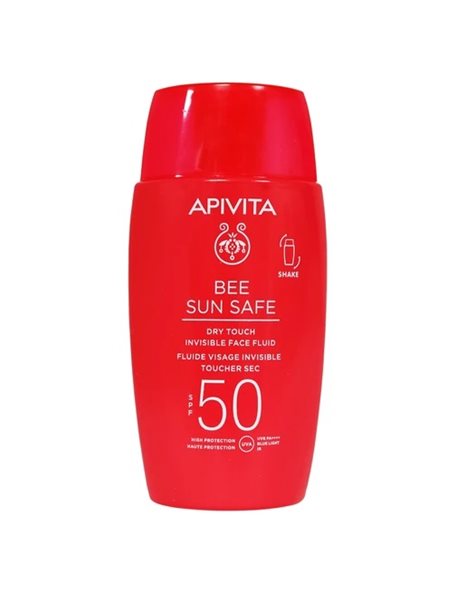 Apivita Bee Sun Safe Λεπτόρρευστη Αντηλιακή Κρέμα Προσώπου SPF50 50 ml