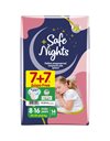 Babylino Safe Nights Πάνες Βρακάκι για Κορίτσι 8-16 Ετών για 30-50kg 14τμχ