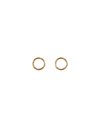 MEDISEI Dalee 05414 Σκουλαρίκια Ασημένια Circular Earrings 1 Ζευγάρι