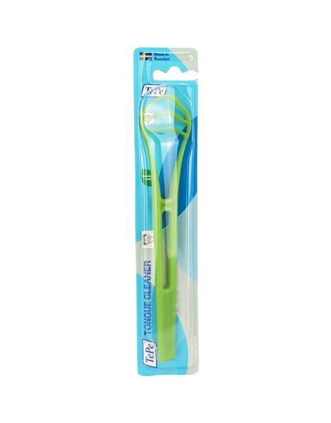 TePe Tongue Cleaner Πράσινο Καθαριστής Γλώσσας για Απομάκρυνση των Βακτηριδίων & Καθαρή Αναπνοή 1τμχ
