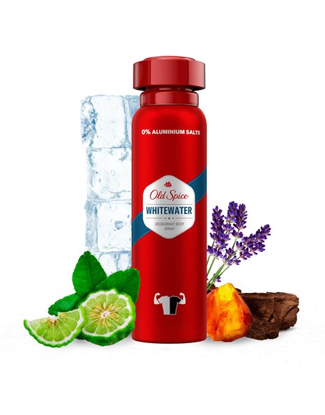 Old Spice Whitewater Deodorant Body Spray Ανδρικό Αποσμητικό Αρωματικό Σπρέι Σώματος 150ml