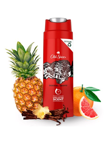 Old Spice Wolfthorn Shower Gel Ανδρικό Αφρόλουτρο 400ml