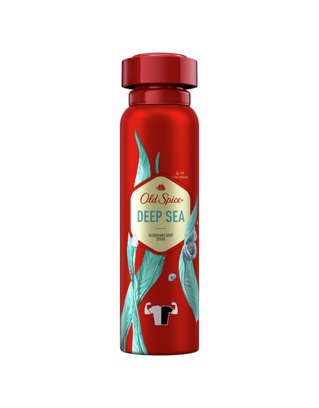 Old Spice Deep Sea Deodorant Body Spay Αποσμητικό Σπρέι Σώματος για Άνδρες 150ml