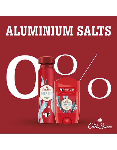 Old Spice Deep Sea Deodorant Body Spay Αποσμητικό Σπρέι Σώματος για Άνδρες 150ml