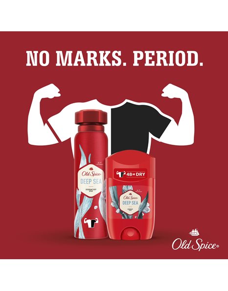 Old Spice Deep Sea Deodorant Body Spay Αποσμητικό Σπρέι Σώματος για Άνδρες 150ml