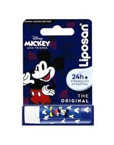 Liposan Disney Mickey The Original Ενυδατικό Χειλιών για 24ωρη Ενυδάτωση, 4.8g