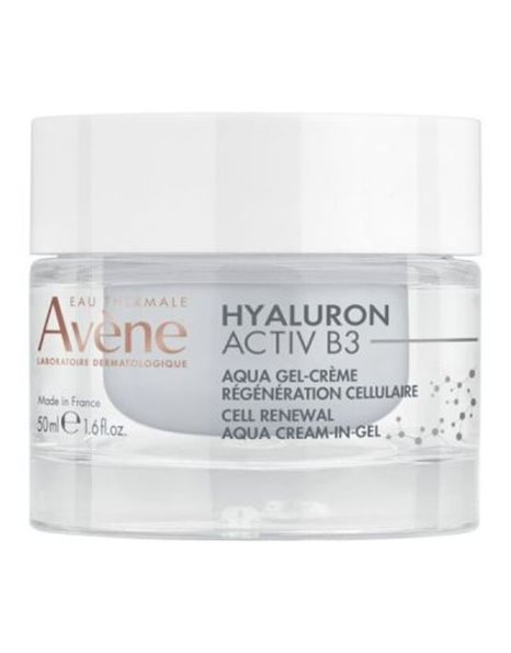 Avene Hyaluron Activ B3 Aqua Gel-Cream Κρέμα-Τζελ Κυτταρικής Αναγέννησης 50 ml