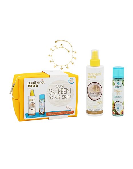 Panthenol Promo Extra Sun Care Face & Body Spray SPF50 & Vitamin Sea Mist & Δώρο Κόσμημα