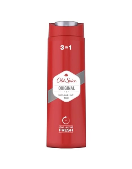 Old Spice Original Αφρόλουτρο & Σαμπουάν Για Άνδρες 400ml.