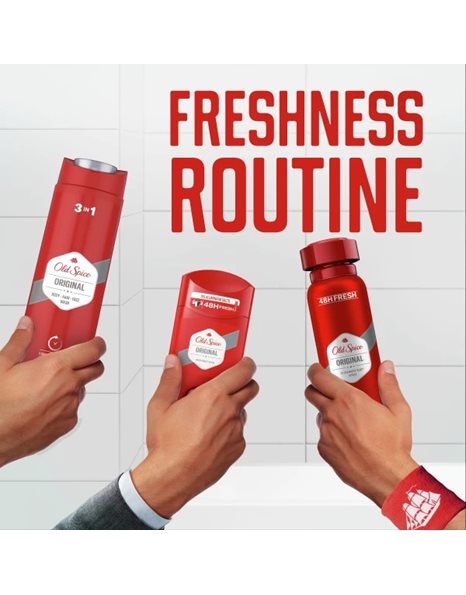 Old Spice Original Αφρόλουτρο & Σαμπουάν Για Άνδρες 400ml.