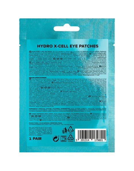 Bioten Hydro X-Cell Eye Patches Collagen Μάσκα Ματιών Για Ενδυνάμωση, 1 Ζευγάρι