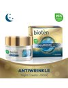 Bioten Gold Κρέμα Προσώπου Νυκτός για Ενυδάτωση & Αντιγήρανση με Υαλουρονικό Οξύ 50ml