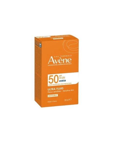 Avene Promo Ultra Fluid Invisible SPF50 Λεπτόρρευστη Αντηλιακή Κρέμα Προσώπου,50ml & After Sun 50ml 