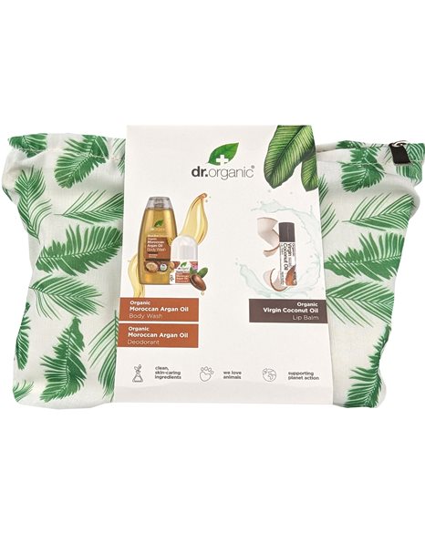 Dr. Organic Wonderful & Mysterious Αφρόλουτρο 250ml & Αποσμητικό,50ml & Lip Balm & Νεσεσέρ