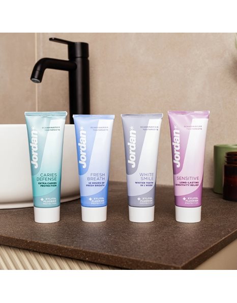 Jordan Stay Fresh Sensitive, Οδοντόκρεμα Για Ευαίσθητα Δόντια & Ούλα 75ml