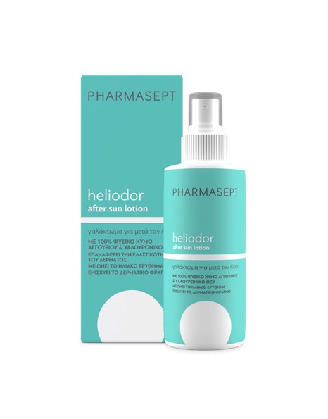Pharmasept Heliodor After Sun Lotion Γαλάκτωμα Προσώπου-Σώματος για Μετά την Έκθεση στον Ήλιο, 200ml