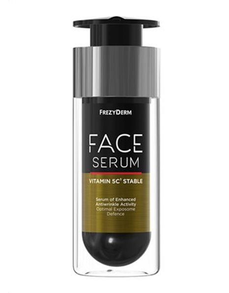 Frezyderm Face Serum Vitamin 5C3 Stable Ορός Λάμψης και ανανέωσης Λεύκανση & Ακμή,30ml 