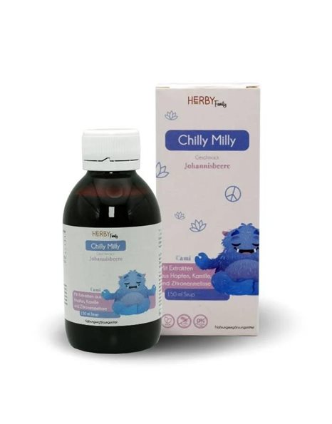 Herby Family Chilly Milly Παιδικό Συμπλήρωμα Διατροφής Για Ηρεμία & Χαλάρωση 150ml