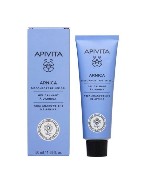 Apivita Arnica Discomfort Relief Gel-Τζελ Ανακούφισης με Άρνικα, 50ml