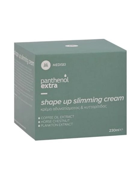 Panthenol Extra Shape Up Slimming Cream Κρέμα Αδυνατίσματος & Κυτταρίτιδας 230 ml