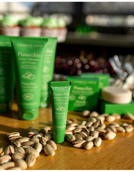 L'Erbolario Solid Shower Shampoo Pistacchio Στέρεο Σαμπουάν/ Αφρόλουτρο με Άρωμα Φυστίκι, 60g