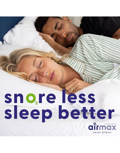 Airmax O2 Nasal Dilator Classic Medium Ρινικός Διαστολέας για Ευκολότερη Αναπνοή 2 Τεμάχια